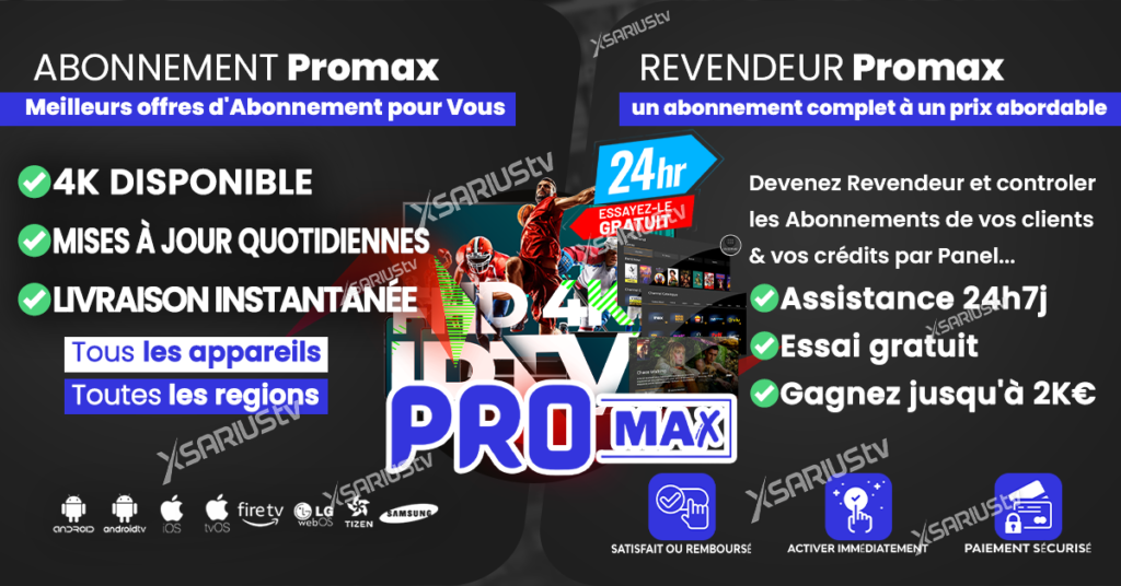 Promax ott 4k ott iptv